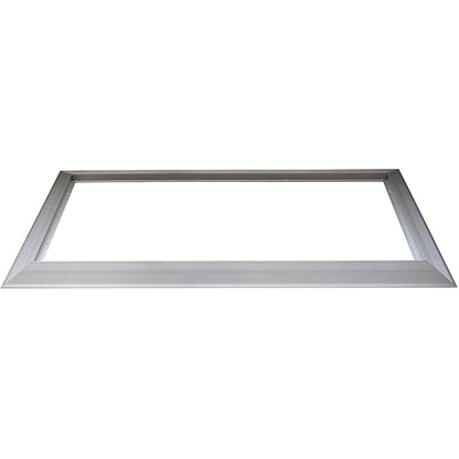 Aluminium frame, tapered, for aluminium profile matting, for LxW 985 x 585 mm.