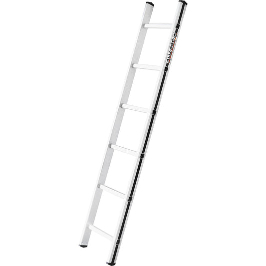 Lean to ladder with rungs, width 350 mm, 6 rungs.