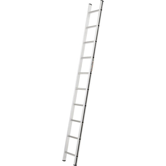 Lean to ladder with rungs, width 350 mm, 10 rungs.