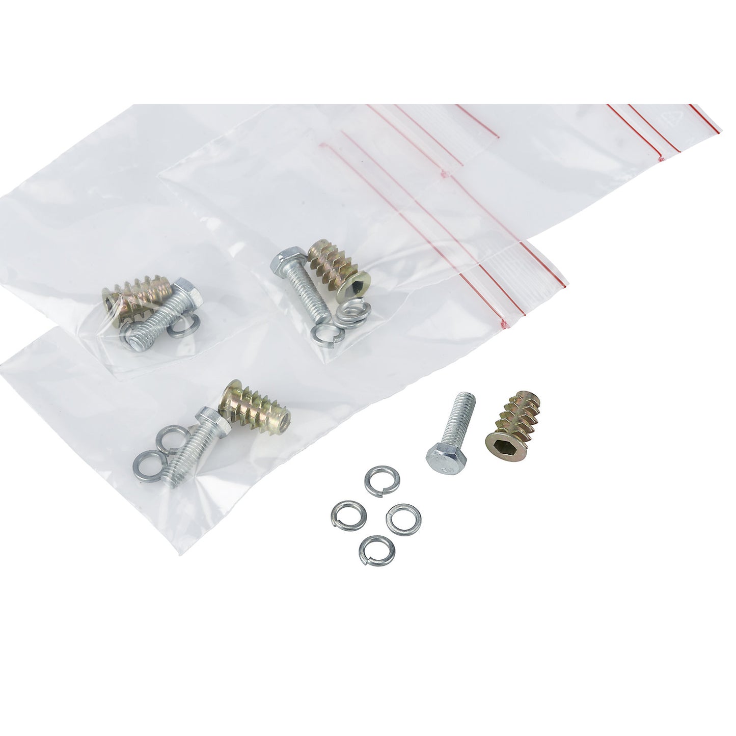 Threaded sleeve, for transport dolly, silver.