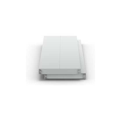Sheet steel shelf, pack of 2, depth 390 mm, width 1442 mm.