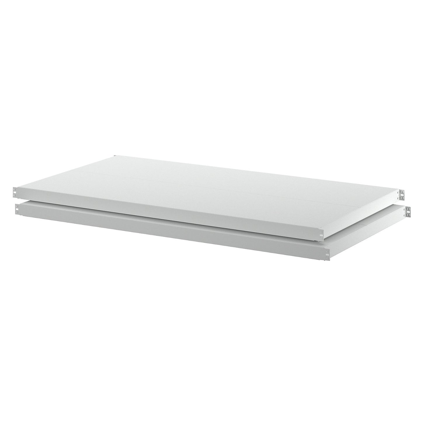 Sheet steel shelf, pack of 2, depth 790 mm, width 1442 mm.
