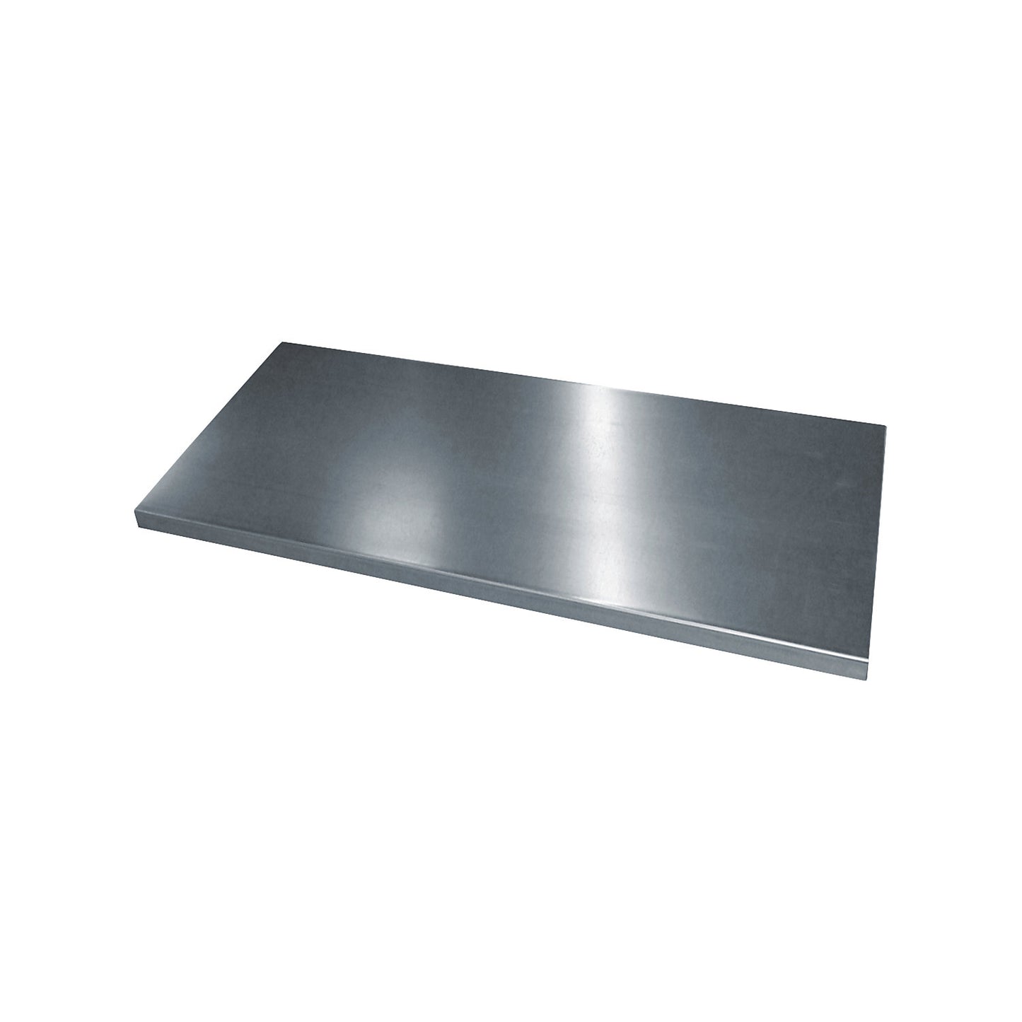 Additional shelf, zinc plated, WxD 500 x 400 mm.