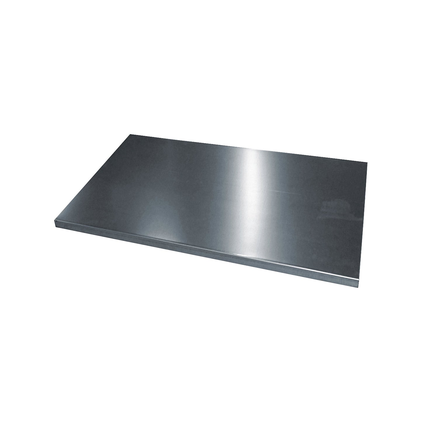 Additional shelf, zinc plated, WxD 500 x 500 mm.