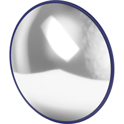 Round mirror with telescopic wall mounting bracket, with magnetic mounting bracket, mirror Ø 400 mm.