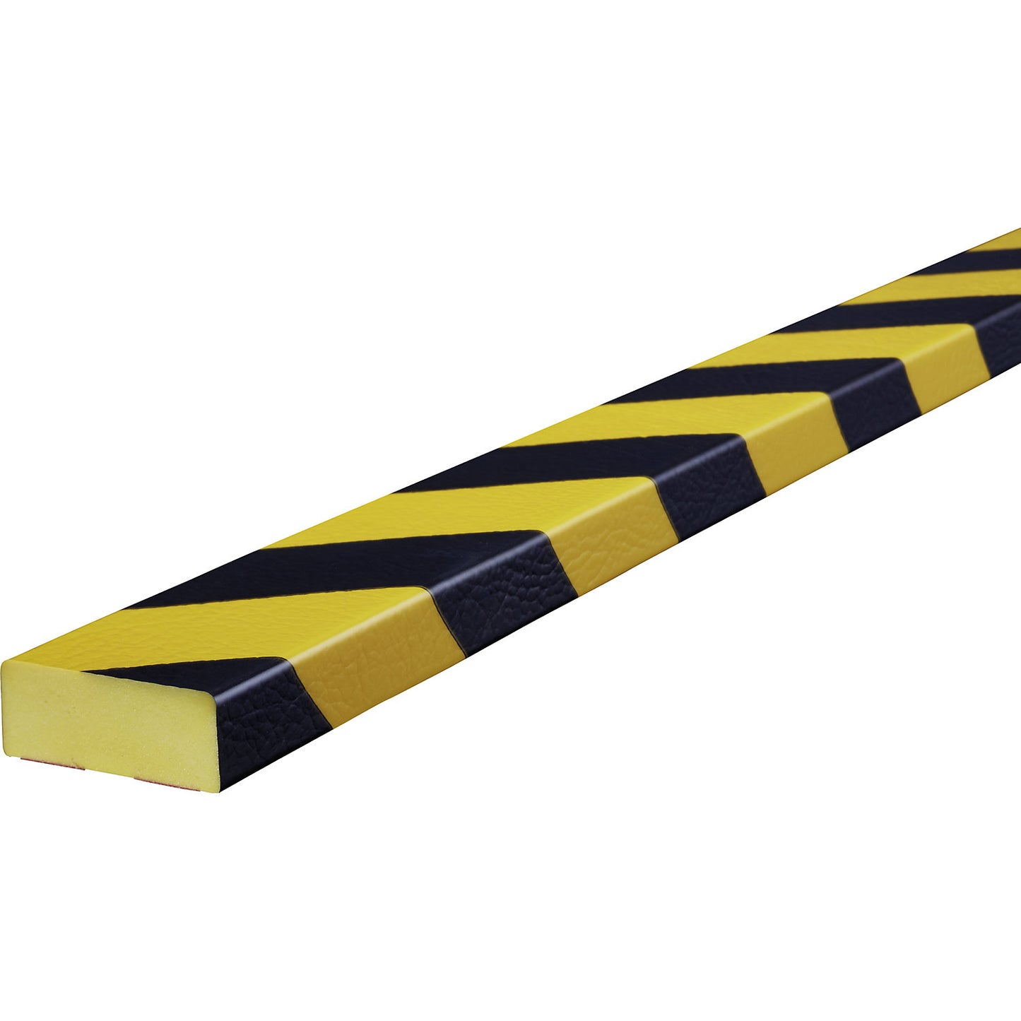 Knuffi® surface protection, type D, 1 m piece, black / yellow.