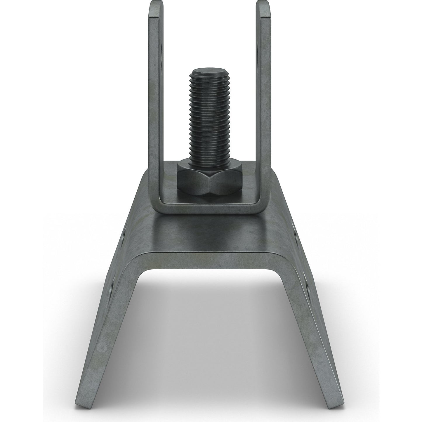 Post mounting adapter, for universal mirror, for pipe Ø 50 - 85 mm.