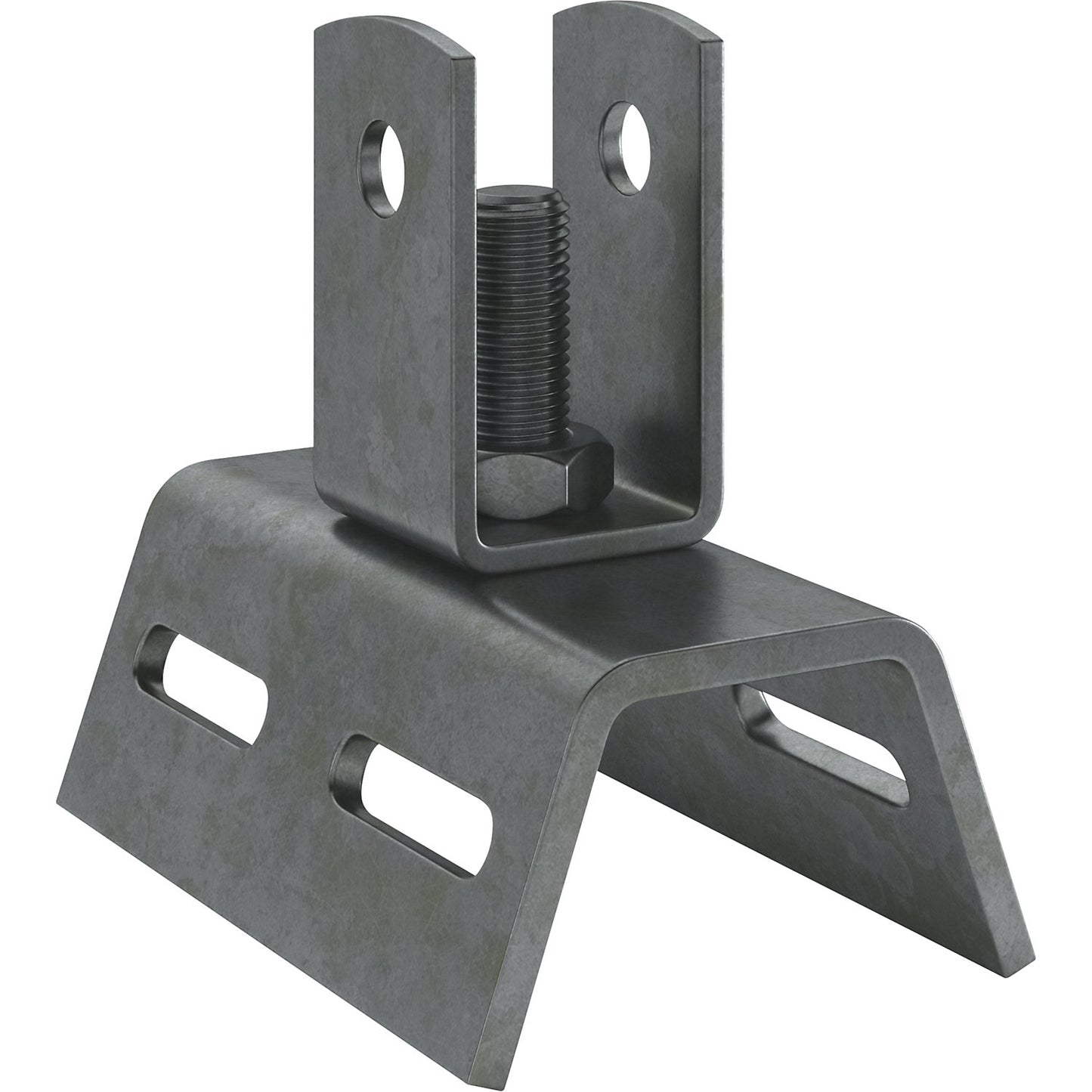 Post mounting adapter, for universal mirror, for pipe Ø 50 - 85 mm.