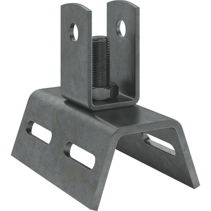 Post mounting adapter, for universal mirror, for pipe Ø 50 - 85 mm.