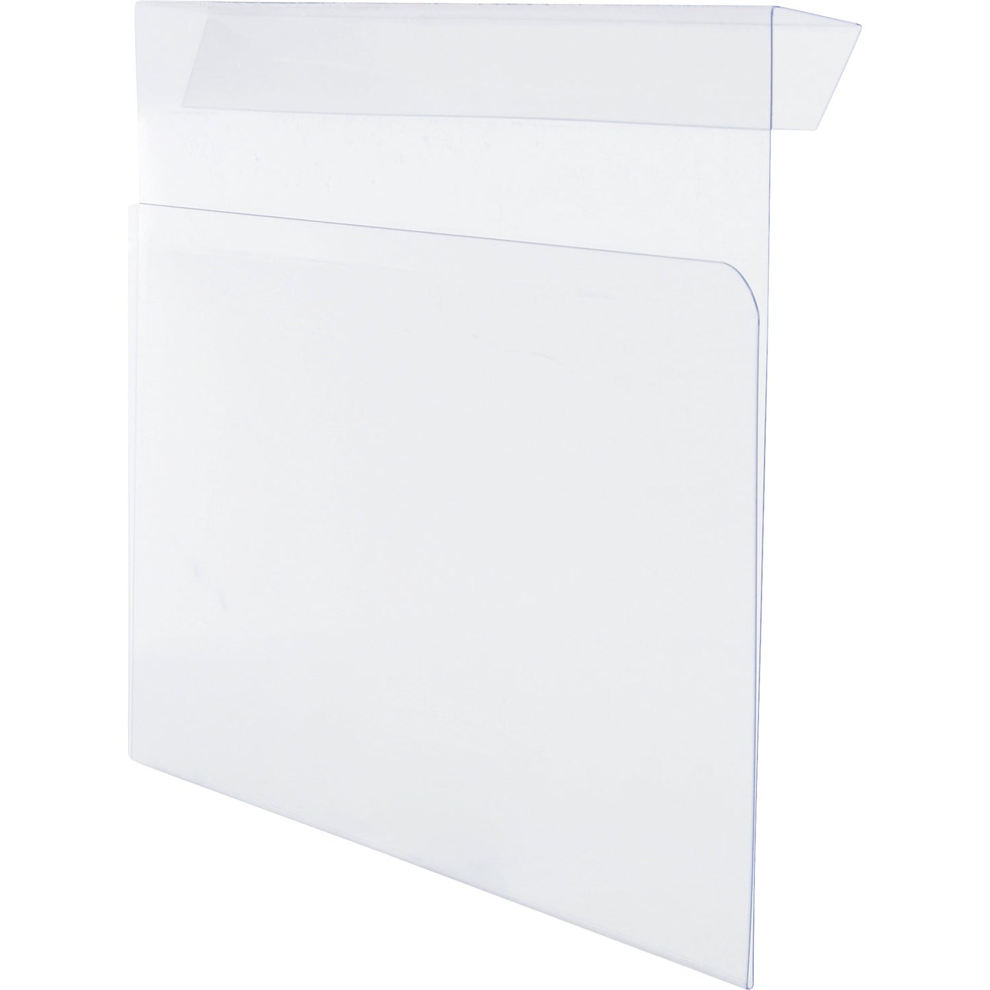 Document pouches with folded edge, shortened front side, documents inserted through top / side, for A5, pack of 100.