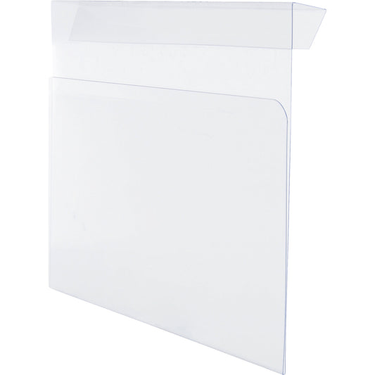 Document pouches with folded edge, shortened front side, documents inserted through top / side, for A5, pack of 100.