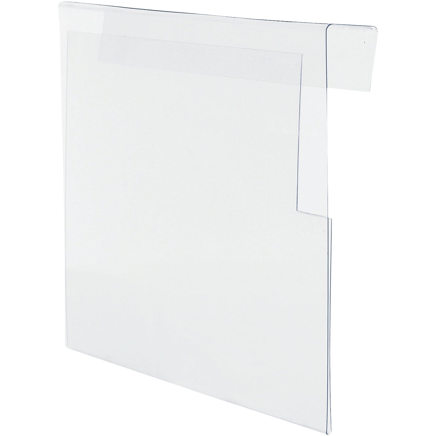 Document pouches with folded edge, grip recess on the rear side, documents inserted through side, for A5, pack of 100.