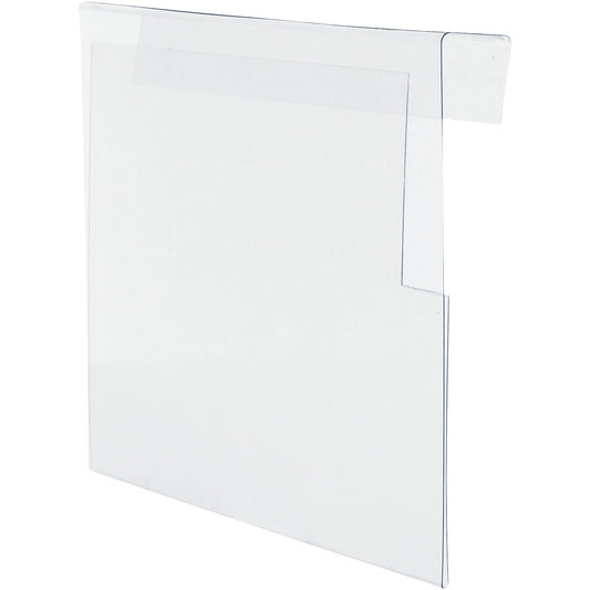 Document pouches with folded edge, grip recess on the rear side, documents inserted through side, for A5, pack of 100.