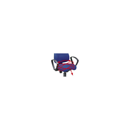 BALANCE 10 stool, with orthopaedic seat, Ø 350 mm, black.