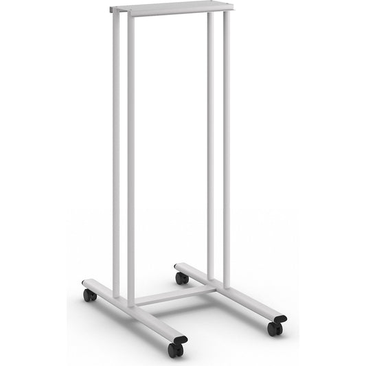 Drawing trolley, sheet steel, light grey, HxWxD 1265 x 530 x 720 mm.