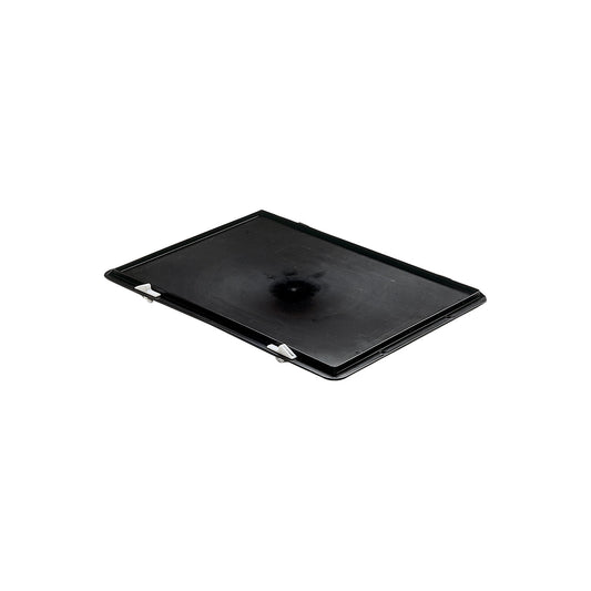 ESD hinged lid, pack of 4, for LxW 400 x 300 mm, height 20 mm.