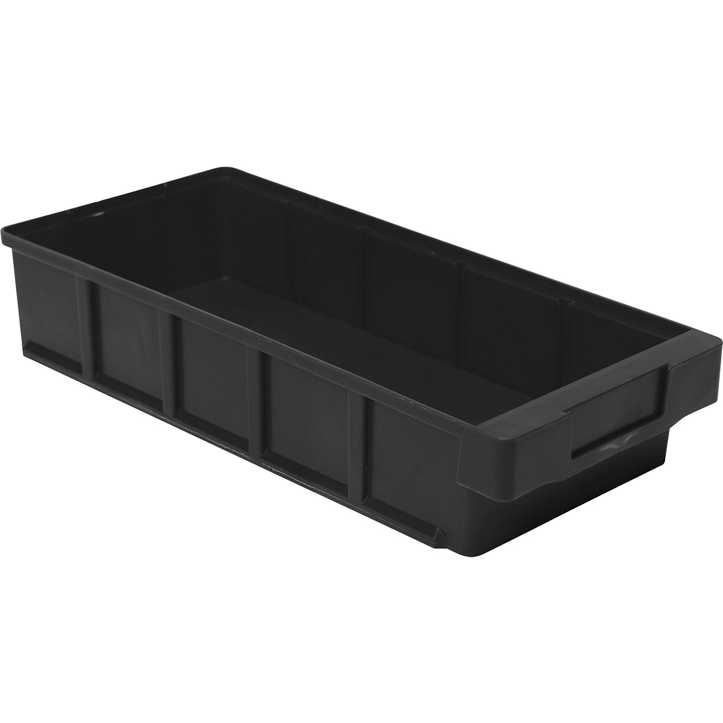 ESD shelf bin, made of polypropylene, HxWxL 83 x 186 x 400 mm, pack of 8.