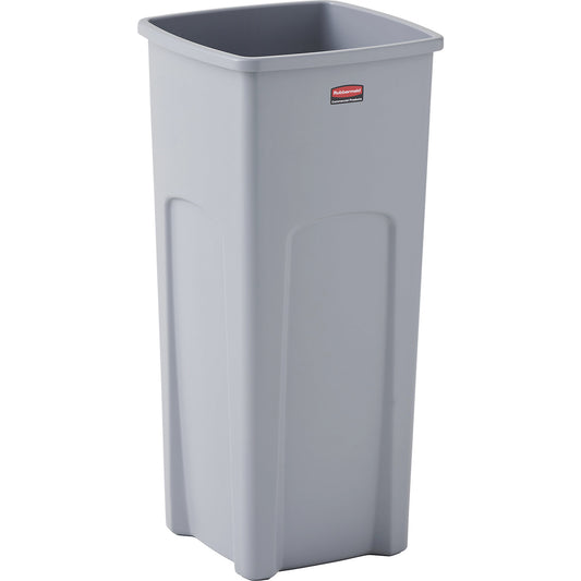 UNTOUCHABLE® recyclable waste container, capacity 87 l, square, grey.