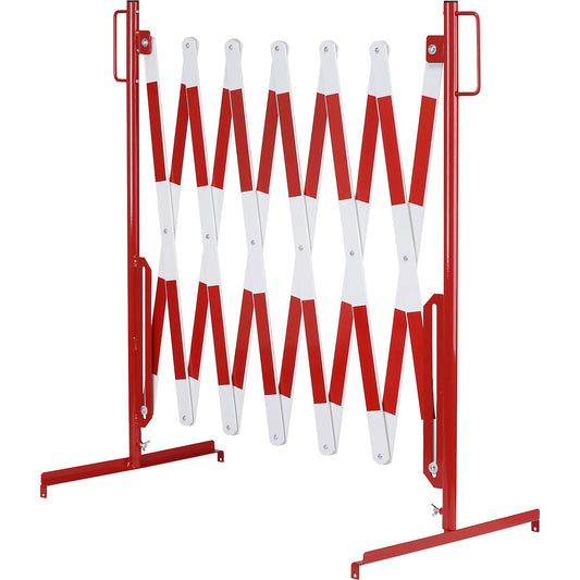 , with 2 support feet, red / white, max. length 4000 mm.