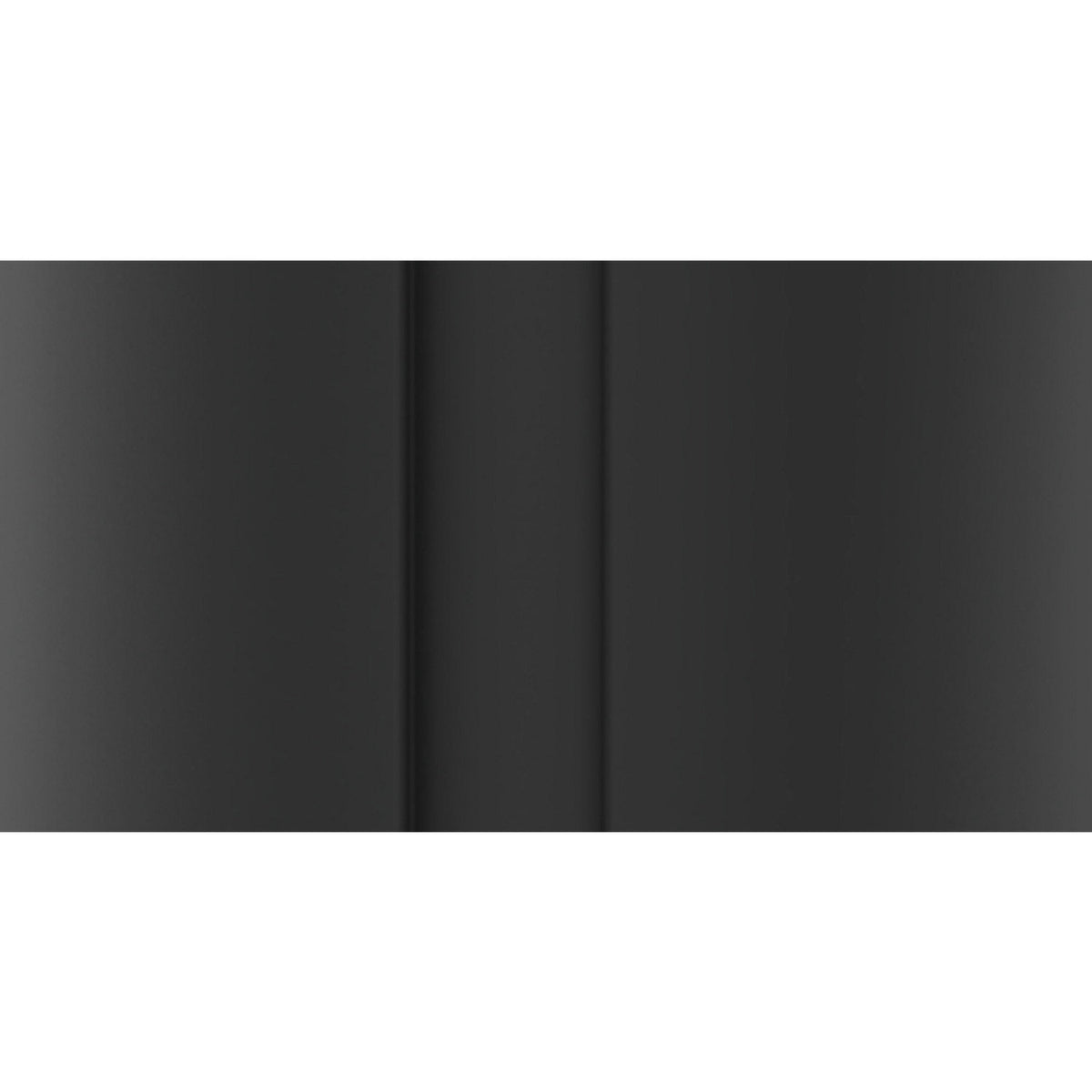 Belt barrier made of plastic, belt extends to max. 3700 mm, post black, belt yellow / black.