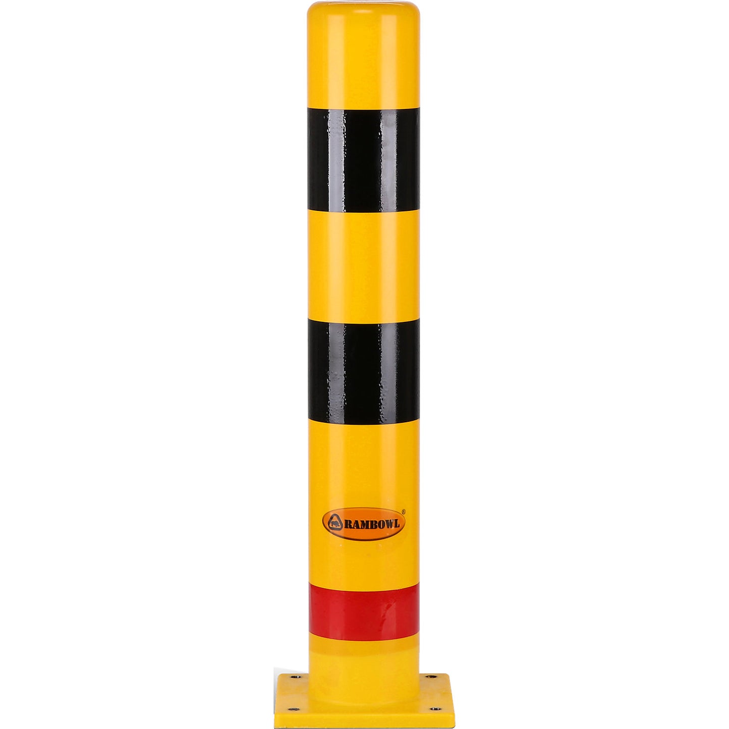 Crash protection bollard, made of plastic, Ø 159 mm.