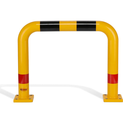 Crash protection bar, Ø 80 mm, made of polyurethane, HxW 600 x 750 mm.