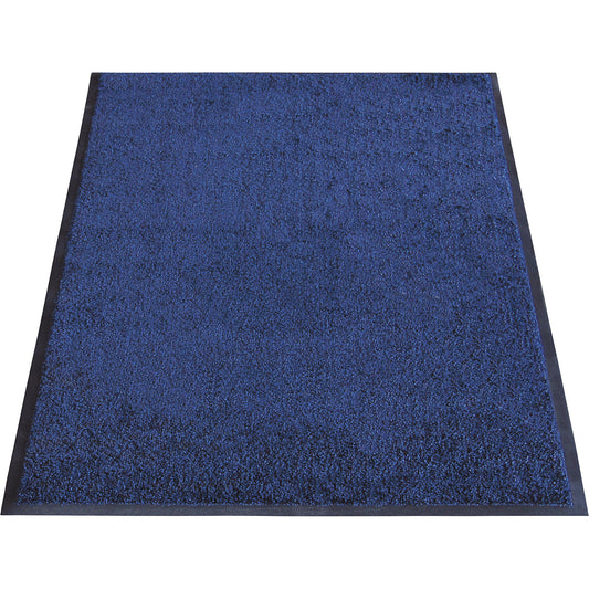 EAZYCARE WASH entrance matting, LxW 1500 x 850 mm, blue.