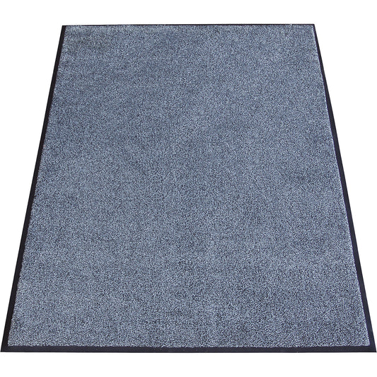 EAZYCARE WASH entrance matting, LxW 1800 x 1150 mm, mottled grey.