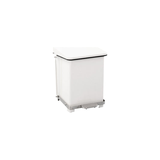 , sheet steel, white RAL 9016, capacity 27 l, HxWxD 445 x 370 x 370 mm.