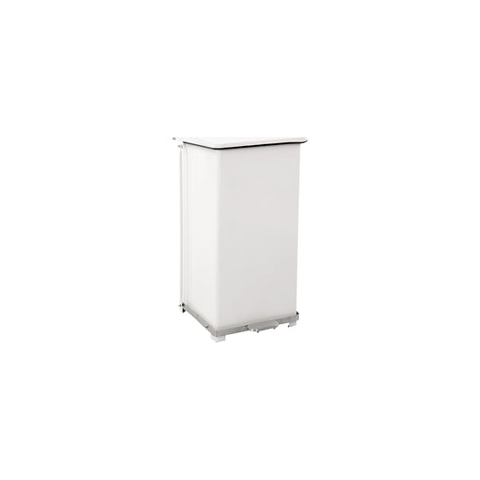 , sheet steel, white RAL 9016, capacity 90 l, HxWxD 770 x 440 x 440 mm.