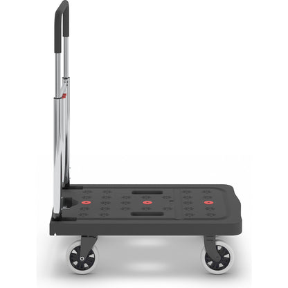 SLIMLINE platform truck, max. load 120 kg, platform LxW 680 x 410 mm, loading height 180 mm.