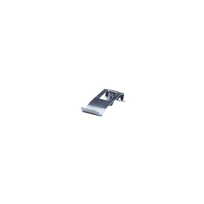 Plug-in label holder, width 30 mm, pack of 10, zinc plated.