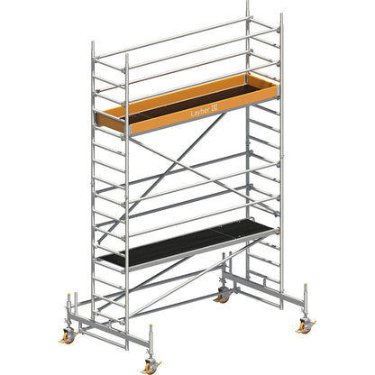 Universal mobile access tower, standard model, scaffolding height 4.58 m.
