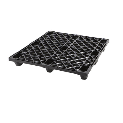Industrial pallet bins made of plastic, LxW 1200 x 1000 mm, max. static load 1600 kg, pack of 10.