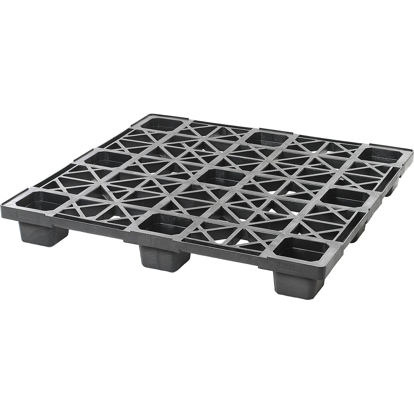 Container pallet made of plastic, LxW 1140 x 1140 mm, max. static load 4000 kg, pack of 10.