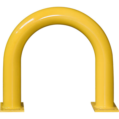 XXL crash protection bar, steel, Ø 108 mm, for outdoor use, H x W 600 x 650 mm.