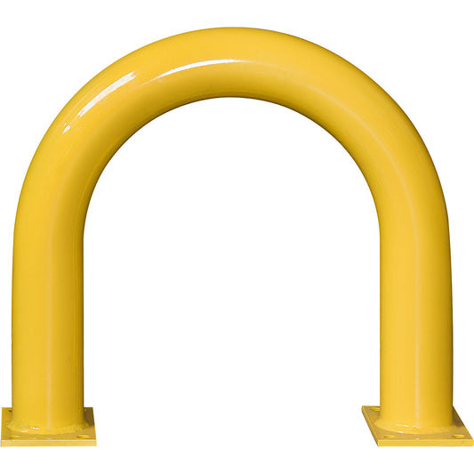 XXL crash protection bar, steel, Ø 108 mm, for indoor use, H x W 600 x 650 mm.