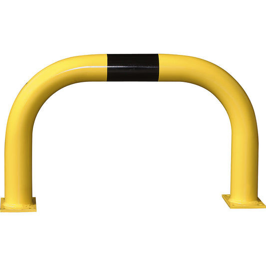 XXL crash protection bar, steel, Ø 108 mm, for indoor use, H x W 600 x 1000 mm.