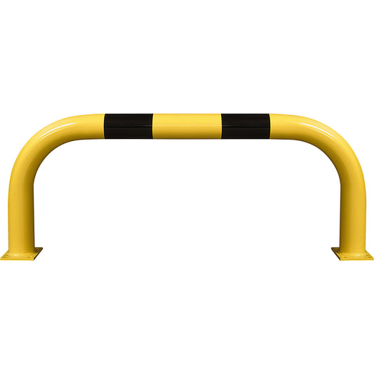 XXL crash protection bar, steel, Ø 108 mm, for indoor use, H x W 600 x 1500 mm.