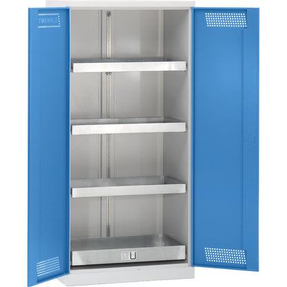 Environmental cupboard, 4 pull-out tray shelves, width 950 mm.