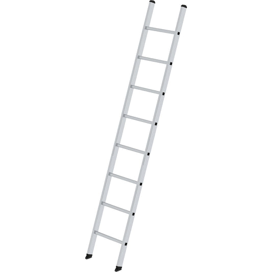 Lean to ladder with rungs, professional version, width 420 mm, 8 rungs, rail 58 x 25 mm.