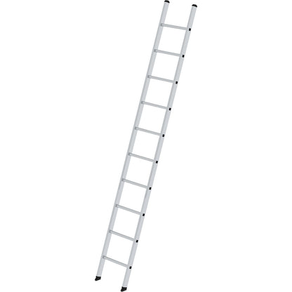 Lean to ladder with rungs, professional version, width 420 mm, 10 rungs, rail 58 x 25 mm.