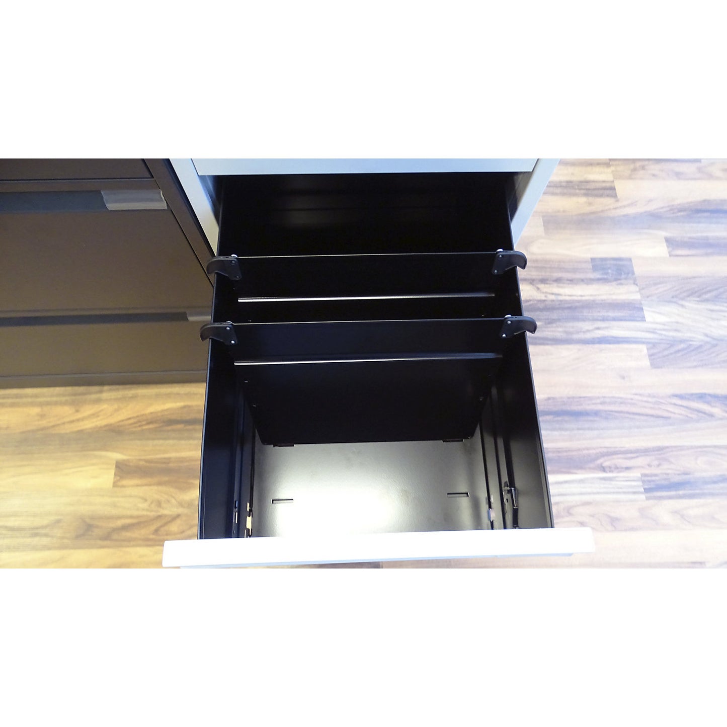Divider, pack of 2, for LIGHT suspension file, black.