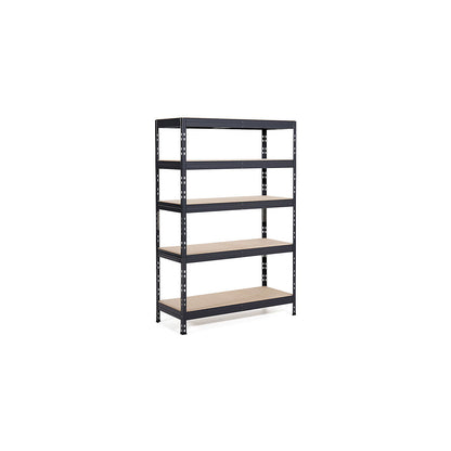 Lagan storage shelving unit, shelving unit height 1800 mm, WxD 1200 x 500 mm.