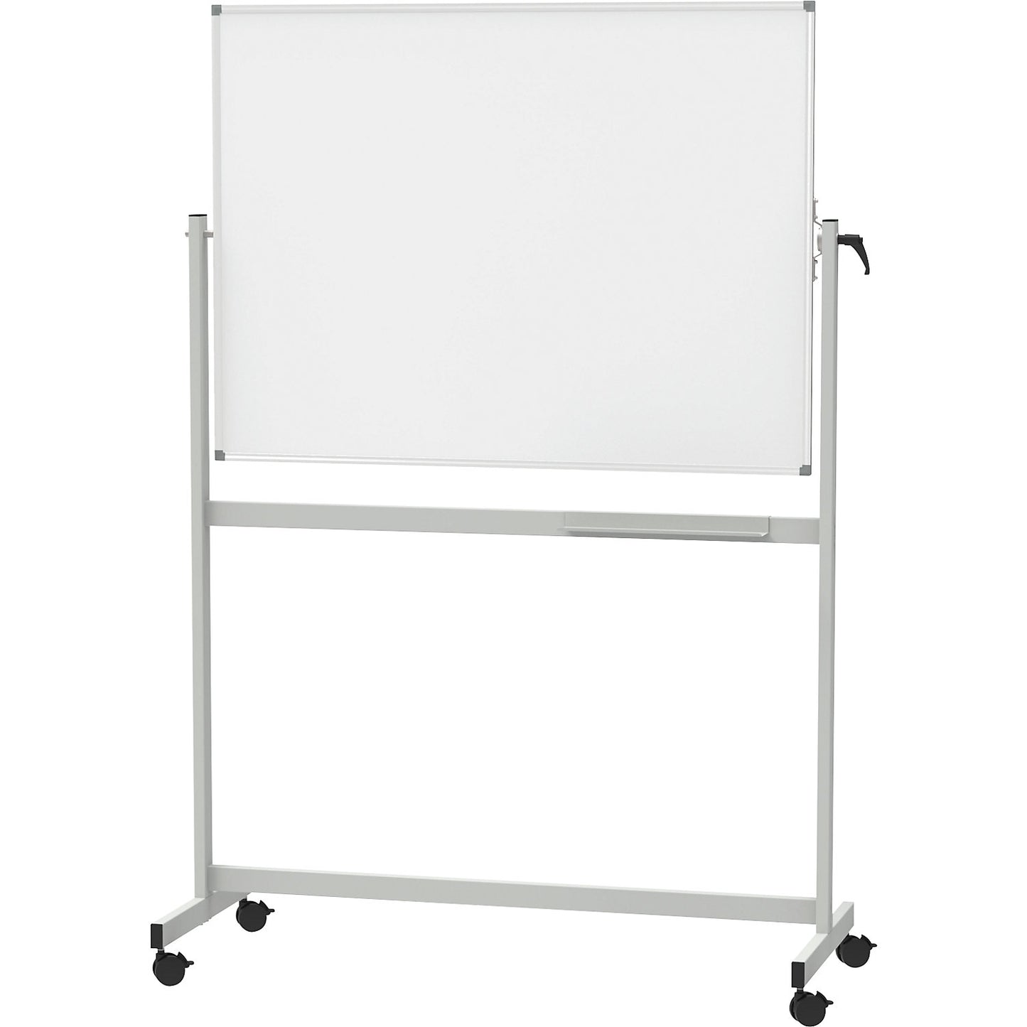Mobile Whiteboard MAULstandard, sheet steel, coated, WxH 1200 x 900 mm.