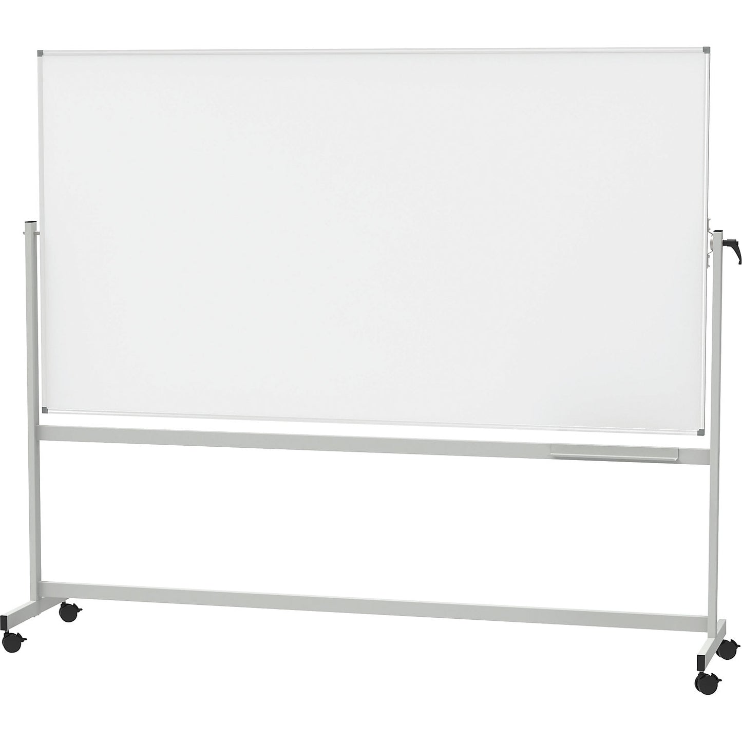 Mobile Whiteboard MAULstandard, sheet steel, coated, WxH 2200 x 1200 mm.