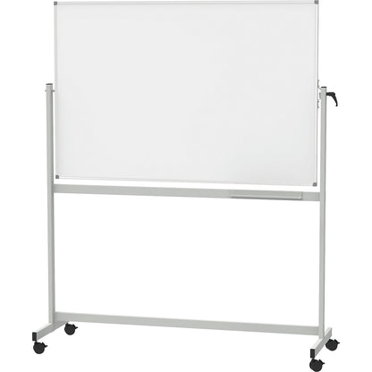Mobile Whiteboard MAULstandard, sheet steel, enamelled, WxH 1500 x 1000 mm.