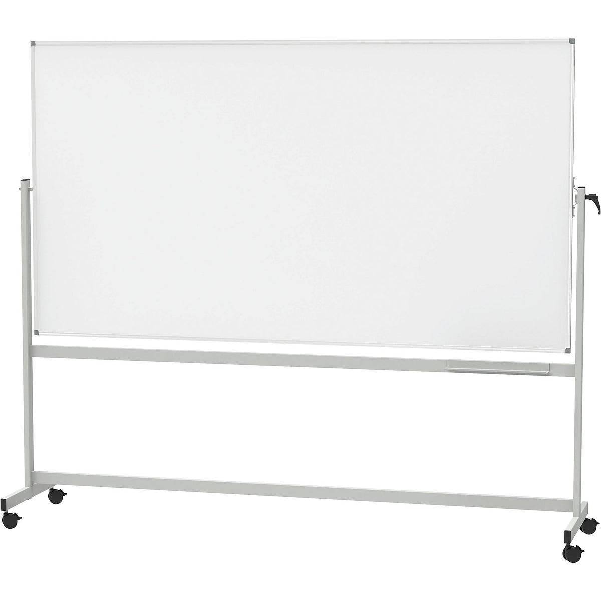 Mobile Whiteboard MAULstandard, sheet steel, enamelled, WxH 2200 x 1200 mm.