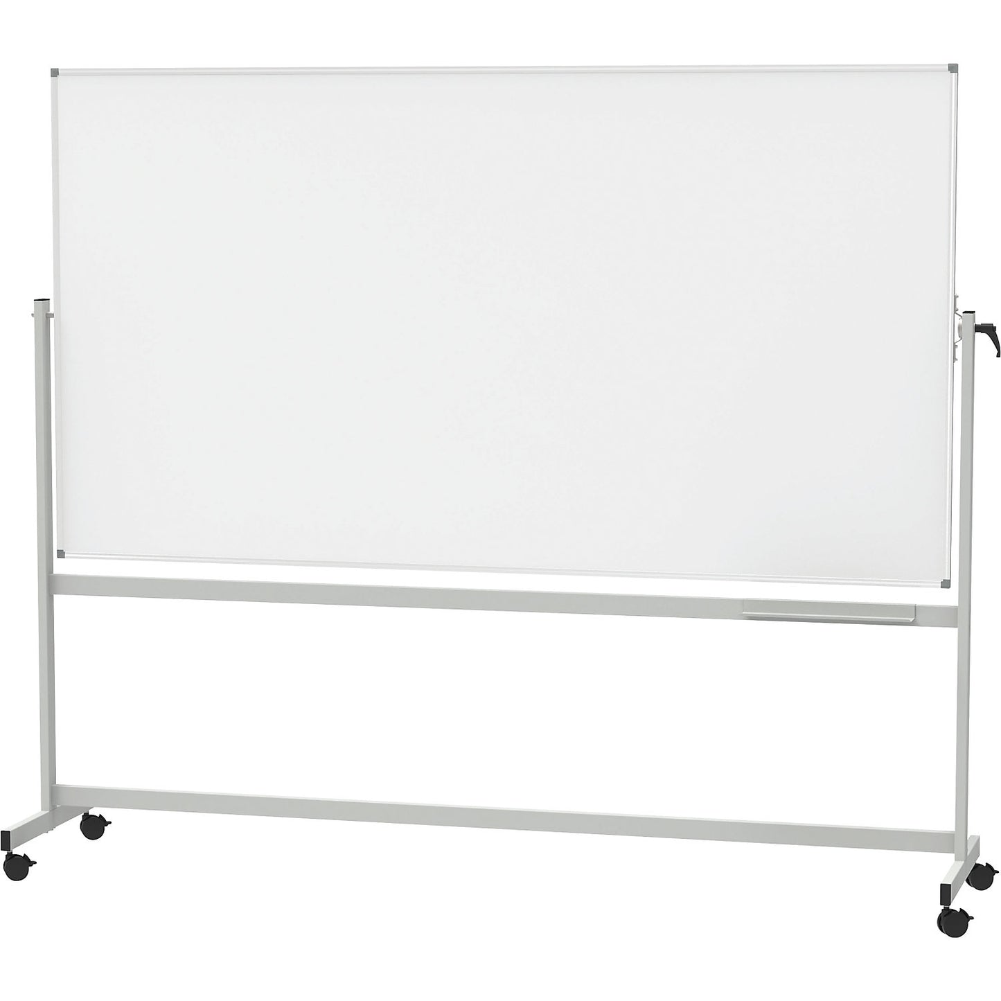 Mobile Whiteboard MAULstandard, sheet steel, enamelled, WxH 2200 x 1200 mm.