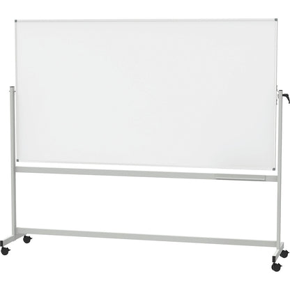 Mobile Whiteboard MAULstandard, sheet steel, enamelled, WxH 2200 x 1200 mm.